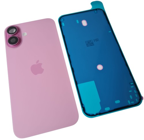 ORG Plecki Grade A oryginalna klapka tył do Apple iPhone 16 Plus, różowa