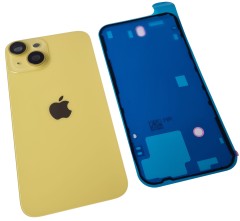 ORG Plecki Grade A oryginalna klapka tył do Apple iPhone 14, żółta