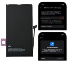 Bateria bez komunikatu, z kondycją, większa pojemność do iPhone 15 Plus