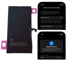 Bateria bez komunikatu, z kondycją, większa pojemność do iPhone 15