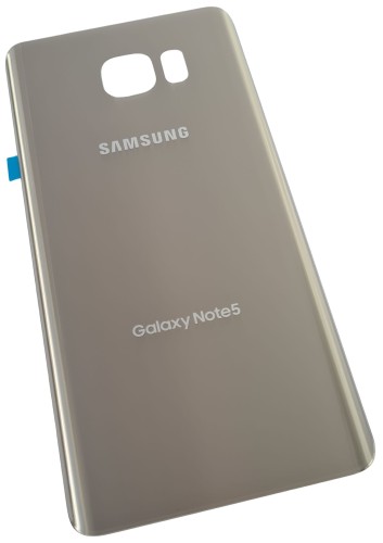 ORG Klapka tył obudowa plecki oryginał do Samsung Galaxy Note 5, złota