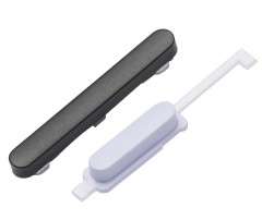 Przyciski Power i Volume Guzik włącznik do Google Pixel 4A 5G, czarne