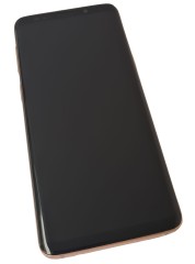 ORG Wyświetlacz LCD oryginalny ramka do Samsung Galaxy S9 (SM-G960) Złoty