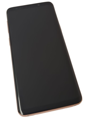 ORG Wyświetlacz LCD oryginalny ramka do Samsung Galaxy S9 (SM-G960) Złoty