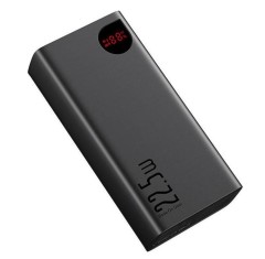 Szybki Powerbank Baseus Adaman 40 000 mAh, 22,5W, z wyświetlaczem, czarny