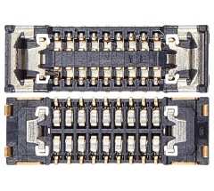 Konektor FPC złącze na pł. od złącza kamery Wide iPhone 15 Pro | 15 Pro Max