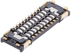 Konektor FPC złącze na pł. od złącza kamery Wide iPhone 15 Pro | 15 Pro Max