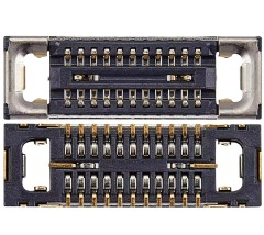 Konektor FPC złącze na pł. od głośnika rozmów i ant. do iPhone 15 | 15 Plus