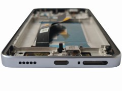 ORG Wyświetlacz LCD oryginalny z ramką do Xiaomi 14T (niebieski)