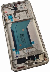 ORG Wyświetlacz LCD oryginalny z ramką do Xiaomi 14 5G (biały)