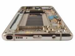 ORG Wyświetlacz LCD oryginalny z ramką Samsung Galaxy Note 10 (N970) biały