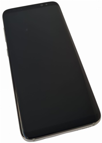 ORG Wyświetlacz LCD oryginalny z ramką do Samsung Galaxy S8 SM-G950 srebrny