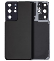 HQ Klapka PREMIUM tył plecki do Samsung Galaxy S21 Ultra (czarna)