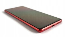 ORG Wyświetlacz LCD oryginalny ramka Samsung Galaxy S20 FE 5G G785 czerwony