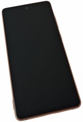 ORG Wyświetlacz LCD oryginalny ramka Samsung Galaxy S20 FE(5G) pomarańczowy