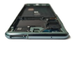 ORG Wyświetlacz LCD oryginalny z ramką Samsung S20 FE 4G/5G (2020) zielony