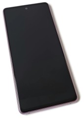 ORG Wyświetlacz LCD oryginalny z ramką Samsung Galaxy S20 FE (5G) fioletowy