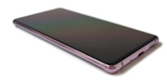 ORG Wyświetlacz LCD oryginalny z ramką Samsung Galaxy S20 FE (5G) fioletowy