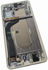 ORG Wyświetlacz LCD oryginalny z ramką Samsung Galaxy S25 Edge S937 srebrny