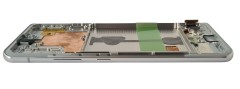 ORG Wyświetlacz LCD oryginalny z ramką Samsung Galaxy A90 (A908) biały