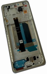 ORG Wyświetlacz LCD oryginalny z ramką Xiaomi Redmi Note 14 Pro+ 5G, fioletowy