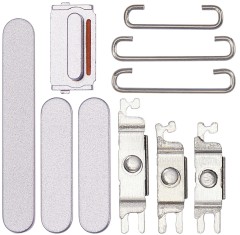 Przyciski Power i Volume i Switch guzik do iPhone 14 | 14 Plus, Fioletowe