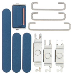 Przyciski Power i Volume i Switch guzik do iPhone 12 Mini, Niebieskie
