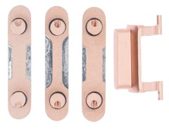 Przyciski Power i Volume i Switch guzik do iPhone 7 Plus, Pink Gold