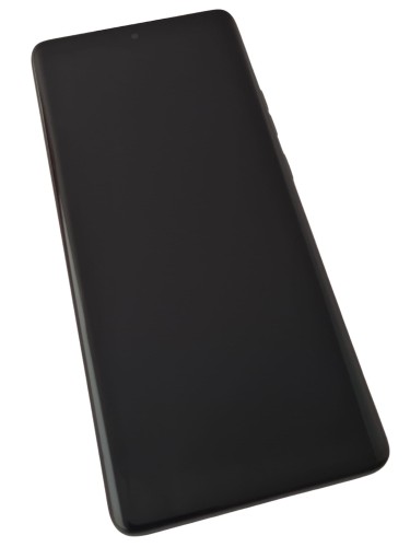ORG Wyświetlacz LCD oryginalny z ramką do Motorola Edge 50 Ultra, szary