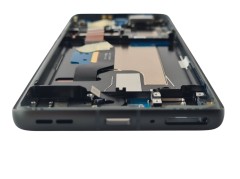 ORG Wyświetlacz LCD oryginalny z ramką do Motorola Edge 50 Ultra, szary