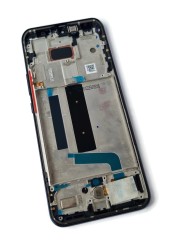 ORG Wyświetlacz LCD oryginalny z ramką Xiaomi Mi 10 Lite 5G (XIG01) szary