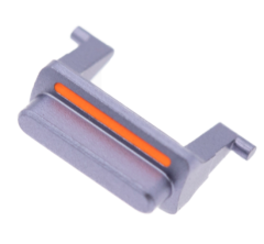 Przyciski Power i Volume i Switch guzik do iPhone 11, fioletowe