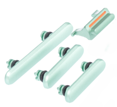 Przyciski Power i Volume i Switch guzik do iPhone 11, zielone