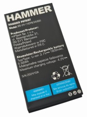 ORG Nowa oryginalna bateria do myPhone Hammer Patriot / Patriot+ (1800mAh)