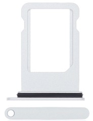 Szufladka tacka kart SIM do iPhone 8, SE 2020, SE 2022, srebrna