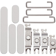 Przyciski Power i Volume i Switch guzik do iPhone 16 Pro (Max) Białe