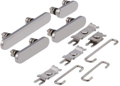 Przyciski Power i Volume i Switch guzik do iPhone 16 Pro (Max) Białe