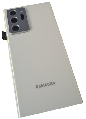 ORG Klapka tył obudowa plecki oryginał do Samsung Galaxy Note 20 Ultra, biała