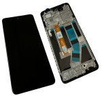 HQ Wyświetlacz LCD ekran z ramką do Oppo A98 5G, czarny