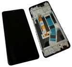 HQ Wyświetlacz LCD ekran z ramką do Oppo A79 5G, czarny
