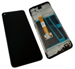 HQ Wyświetlacz LCD ekran z ramką do Oppo A72 | A52 | A92 (4G), czarny