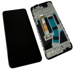 HQ Wyświetlacz LCD ekran z ramką do Oppo A57 4G, czarny