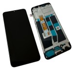 HQ Wyświetlacz LCD ekran z ramką do Oppo A16 | A16s, Czarny