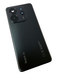 Klapka tylna plecki +szkło kamery do Xiaomi Redmi Note 14 4G, czarna