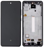 HQ Wyświetlacz LCD Incell 6.2" z ramką do Samsung Galaxy A52(S) 5G czarny