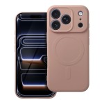 Etui SILICONE Mag Cover z MagSafe do  iPhone 17 Pro, różowe