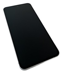 ORG Wyświetlacz LCD oryginalny z ramką do Samsung Galaxy S24 FE, srebrny