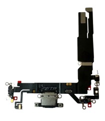 ORG Złącze ładowanie USB oryginalne demont do iPhone 16 czarne