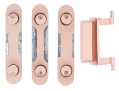 Przyciski Power i Volume i Switch guzik do iPhone 7 Plus, Pink Gold