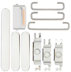 Przyciski Power i Volume i Switch guzik do iPhone 12 Pro (Max) Srebrne